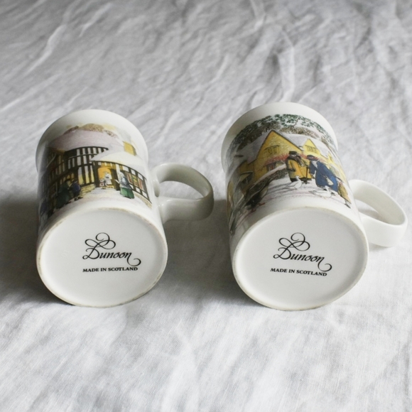 Dunoon Scotland mugs set of 2 - Picture 6 of 6